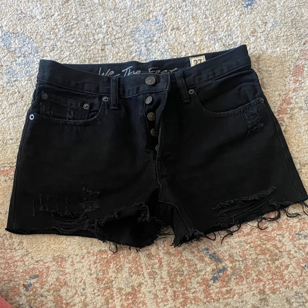Free People Denim Shorts